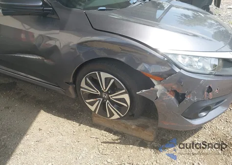2018 Honda Civic Ex-T from USA, damaged, VIN JHMFC1F37JX041547